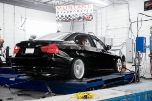 BMW 335i on Mustang AWD 4WD Dyno Dynamometer