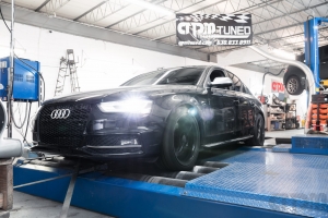 Audi S on Mustang AWD 4WD Dyno Dynamometer